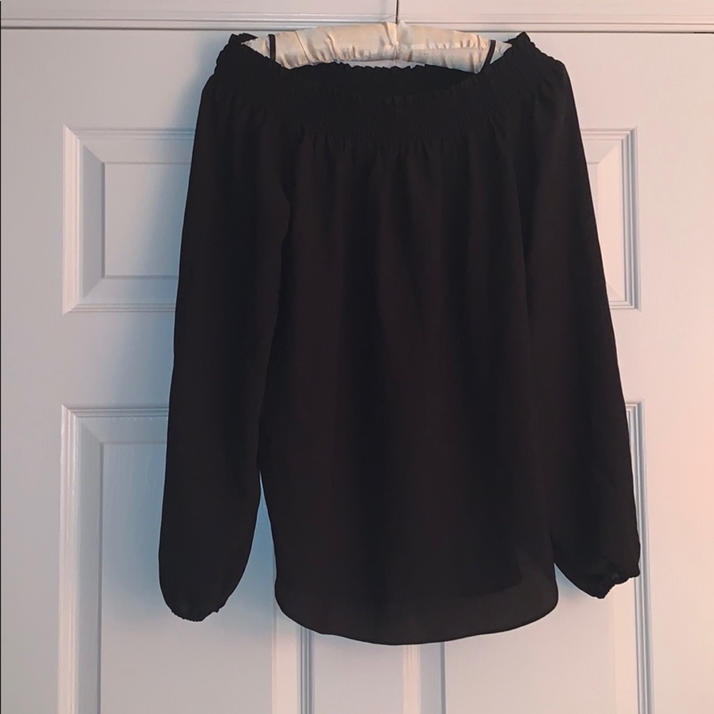 Off the shoulder Saks Blouse